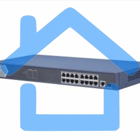 Коммутатор Hikvision DS-3E0518P-E 17G 1SFP 16PoE+ 230W неуправляемый-1