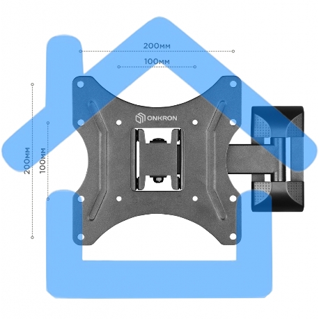 Кронштейн ONKRON M2 для телевизора 26