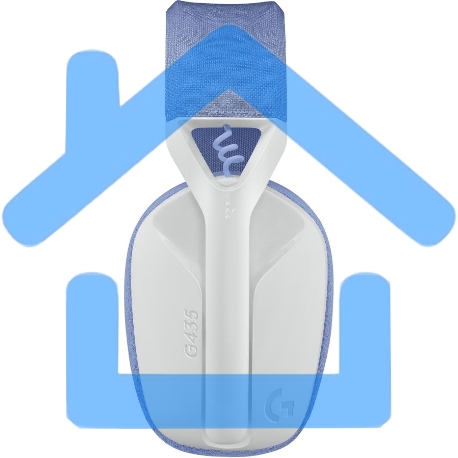 Гарнитура Logitech Headset G435 LIGHTSPEED Wireless Gaming WHITE - Retail-4