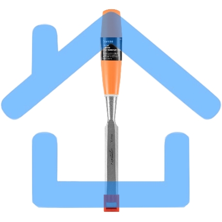 Стамеска Sparta 16 мм, плоская, пластиковая рукоятка 244175-4