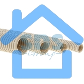 Труба гофрированная из ПВХ, с зондом, Ø20 мм, бухта 100 м/уп.