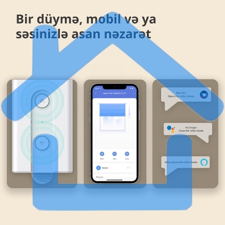 Мотор для руллоных штор Aqara Roller Shade Driver E1 (RSD-M01)-51