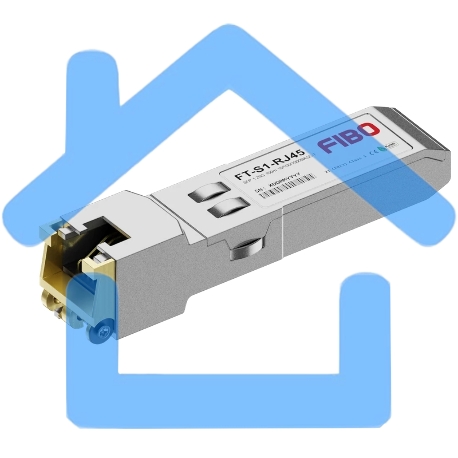Трансивер FIBO FT-S1-RJ45 SFP модуль RJ-45, 1.25G, 100 м, cat 5E-2