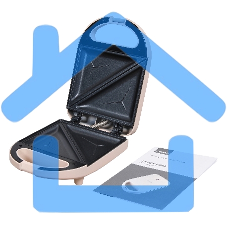 Сэндвичница Hyundai HYSM-1101 600Вт коричневый-5