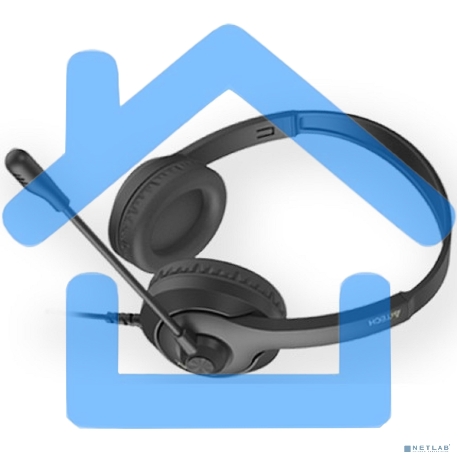 Наушники с микрофоном A4Tech Fstyler FH100 черный 2м-3