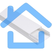 Кабель-канал 80х40 L2000 пластик ЭЛЕКОР ИЭК CKK10-080-040-1-K01-010