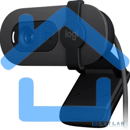 Веб-камера Logitech Webcam Brio 100, 1920x1080, GRAPHITE, защитная шторка, 960-001585-2