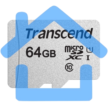 Флеш карта microSD 64Gb Transcend microSDXC Class 10 UHS-I U1, (без адаптера), TLC-5