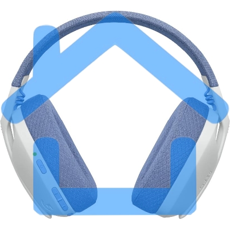 Гарнитура Logitech Headset G435 LIGHTSPEED Wireless Gaming WHITE - Retail-20