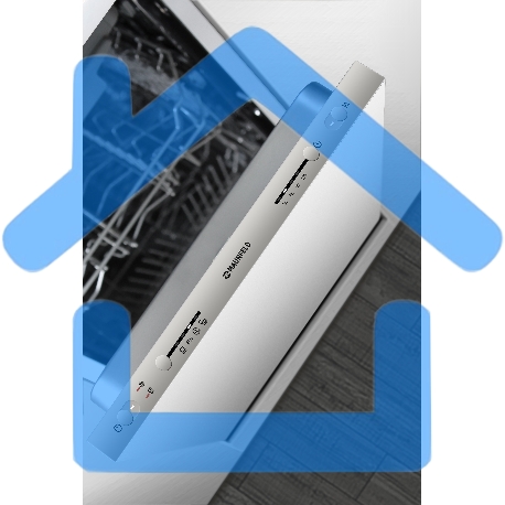 Встраиваемая посудомоечная машина Maunfeld MLP-08S, серебристый, 44.8 см, 9 компл., 49 дБ, класс A++-29