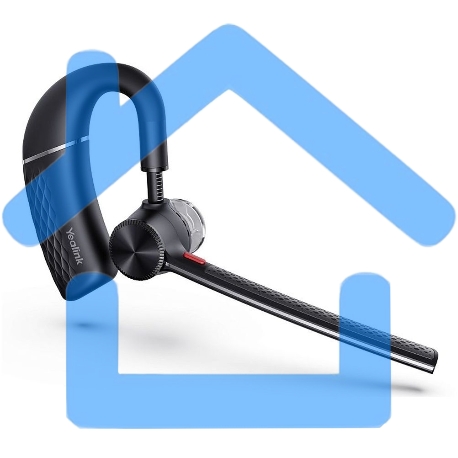 Гарнитура беспроводная Yealink BH71 черный 1208651-3