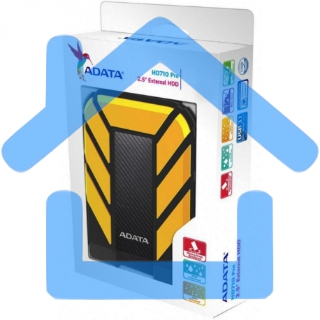 Внешний жесткий диск ADATA HD710Pro USB 3.0 2Tb DashDrive Durable 2.5