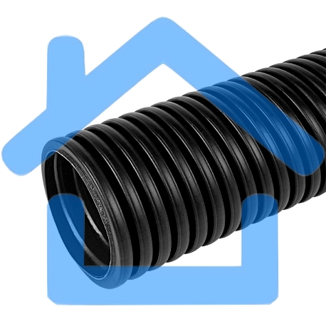 Трубa автомобильная гофрированная ПП Ø 9,8 мм, неразрезная (бухта 50 м/уп.) Rexant