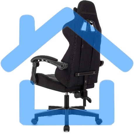 Кресло игровое Zombie Void черный-4