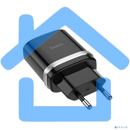 Сетевое ЗУ QC 3.0 HOCO HC-16255 C12Q 1 USB Выход: 5V_9V_12V, 18W черный-1