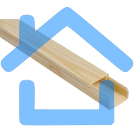 Кабель-канал 40х25 L2000 пластик ЭЛЕКОР сосна ИЭК CKK10-040-025-1-K34