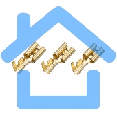 Клемма плоская гнездо 5,6 мм 1-1.5 мм² (РП-м 1.5-(4.8)) Rexant