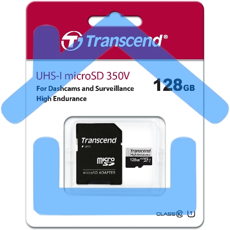Карта памяти 128Gb microSD w/ adapter U1, High Endurance-2