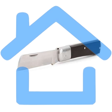 Нож КВТ НМ-01для снятия изоляции нерж. сталь ширина лезвия 21мм толщина обуха 3мм