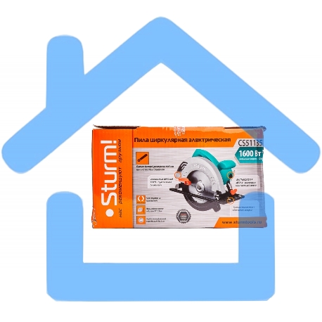 Циркулярная пила (дисковая) Sturm! CS51185 1600Вт (ручная)-9
