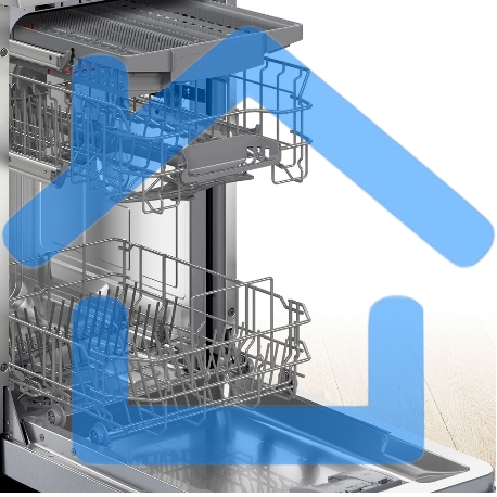 Посудомоечная машина Bosch SPS2HMW54Q, белый, 45 см, 10 компл., 43 дБ, класс A+-3