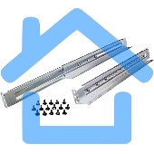 Рельсы CyberPower 4POSTRAILKIT1832 (до 112,5 кг, для стойки от 460см.) Rack Mount Kits CyberPower 4POSTRAILKIT1832 (1U) for rack from 460 sm