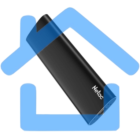 Внешний накопитель SSD Netac 500Gb Z SLIM NT01ZSLIM-500G-32BK (USB3.2, up to 520/480MBs, 100х29.5х9mm, черный)-3