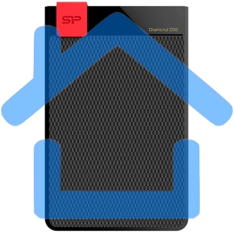 Внешний жесткий диск 1Tb Silicon PowerDiamond D30, 2.5