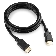 Кабель Cablexpert HDMI CC-HDMI4L-6, 19M/19M, v2.0, серия Light, позол.разъемы, экран, 1.8м, черный, пакет