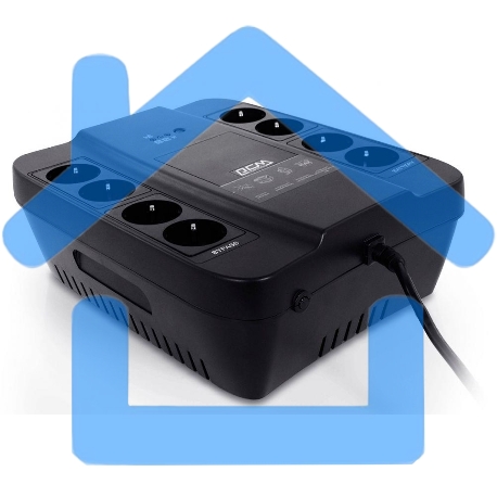 Источник бесперебойного питания Powercom Spider SPD-850N 510Вт 850ВА черный-7