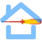 Отвертка Matrix Insulated, PH1 x 75 мм, CrMo, до 1000 В, двухкомп. рукоятка