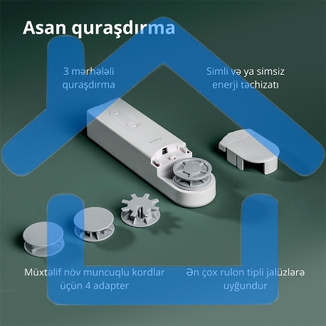 Мотор для руллоных штор Aqara Roller Shade Driver E1 (RSD-M01)-21