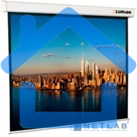 Экран Lumien 305x305см Master Picture LMP-100107 1:1 настенно-потолочный рулонный-2