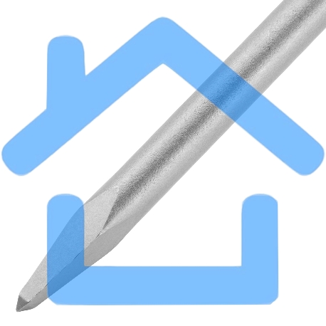 Зубило пикообразное 250мм, CrMo, SDS PLUS Gross-1