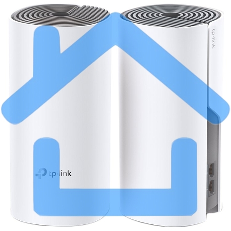 Роутер TP-LINK DECO E4(2-PACK) AC1200 Домашняя Mesh Wi-Fi система-8