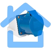 Розетка наруж. уст. 16А 220В 2Р+РЕ IP44 (113) EKF ps-113-16-220