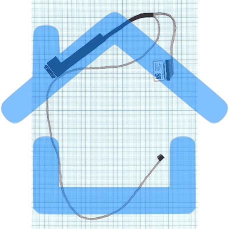 Шлейф матрицы для ноутбука Lenovo IdeaPad 310-15IKB 310-15ABR 510-15IKB 510-15ISK 510-15ABR