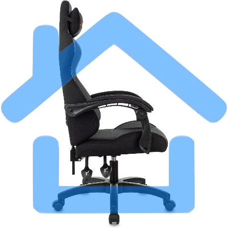 Кресло игровое Zombie Void черный/серый-7