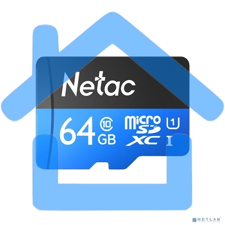 Флеш карта microSDHC 64Gb Netac P500 <NT02P500STN-064G-R> (с SD адаптером) 80Mb/s-11