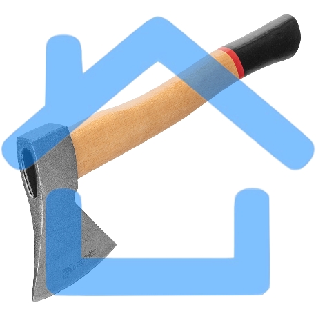 Топор плотницкий, кованый, деревянная рукоятка,600гр.,пескоструйная обработка полотна Matrix-6