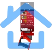 Стусло Matrix, 300x100 мм, пластиковое + обушковая пила, 350 мм, двухкомпонентная рукоятка . 22550