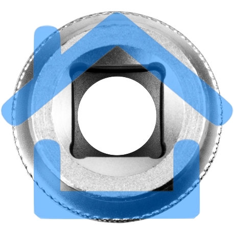 Головка торцевая удлиненная, 24 мм, 6-гранная, CrV, под квадрат 1/2