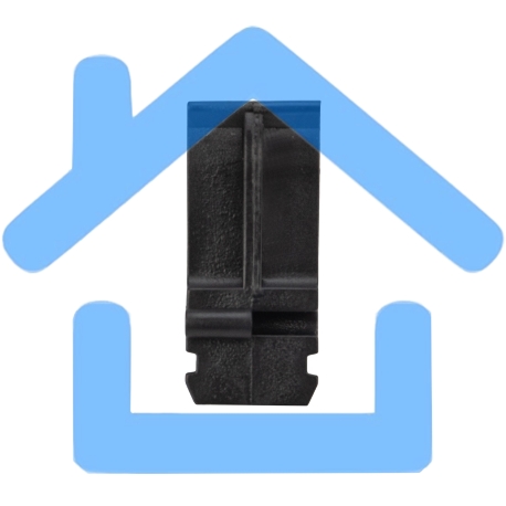 Крепеж-клипса для трубы ø 20 мм черная (10 шт./уп.) Rexant-4