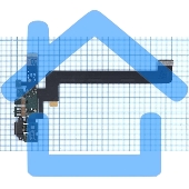 Плата разъема питания с микрофоном для Xiaomi Mi 4