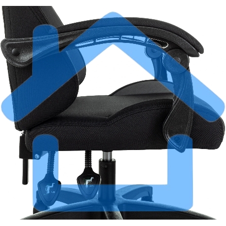 Кресло игровое Zombie Void черный/серый-30