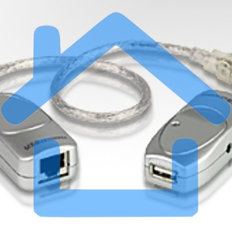 Кабель удлинитель USB 1.1 AM/AF Aten UCE60-AT до 60 метр.(через RJ45, по витой паре. Без патч-корда в комплекте), питание от шины-1