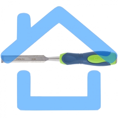 Долото-стамеска, 18мм, двухкомпонентная рукоятка Сибртех-1