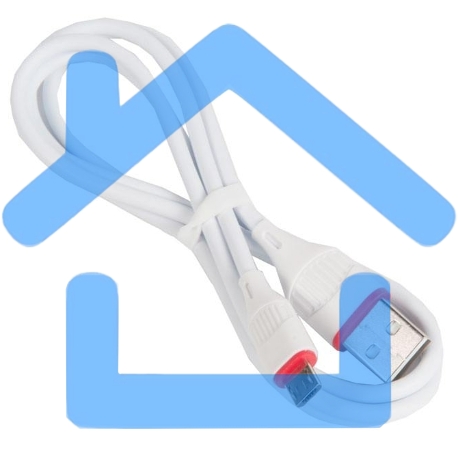 Кабель USB BOROFONE BX17 для Micro USB, 2.4A, длина 1м, белый-1