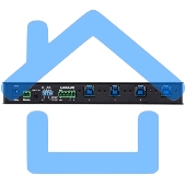 Переключатель ATEN 4 x 4 USB 3.2 Gen 1 Industrial Hub Switch