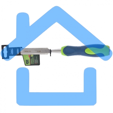 Долото-стамеска, 18мм, двухкомпонентная рукоятка Сибртех